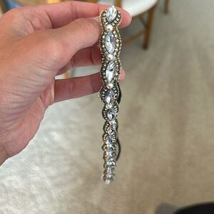 Girls headband diamonds & pearls